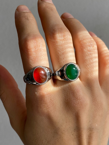 ANILLO PIEDRA AC INOX