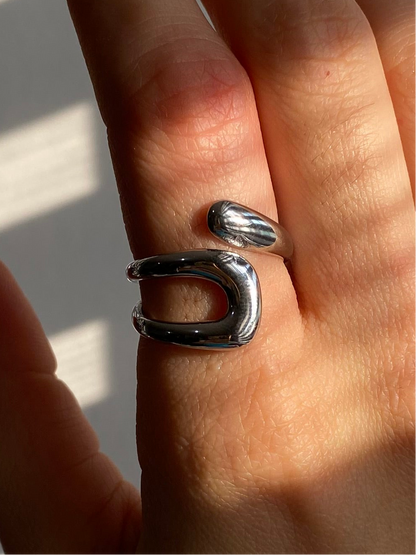 ANILLO CRUZADO AC INOX