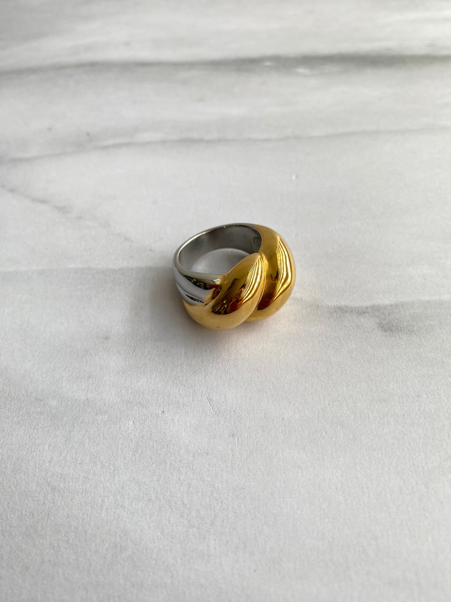 ANILLO BICOLOR AC INOX