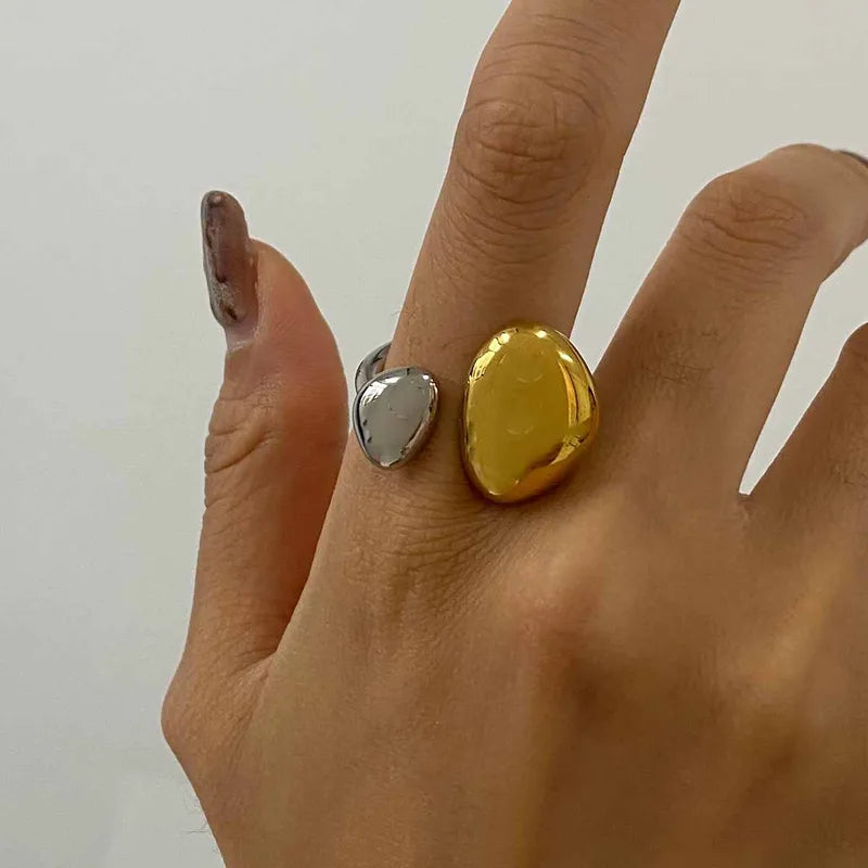 ANILLO BICOLOR AC INOX