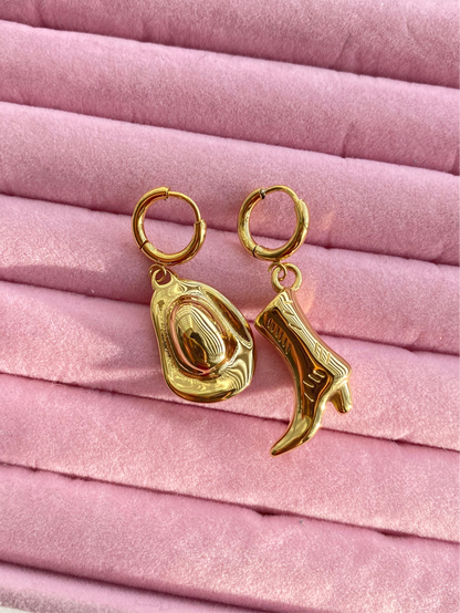 HOOPS SOMBRERO Y BOTA AC INOX