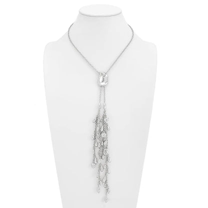 COLLAR EXTRA LARGO GOTITAS
