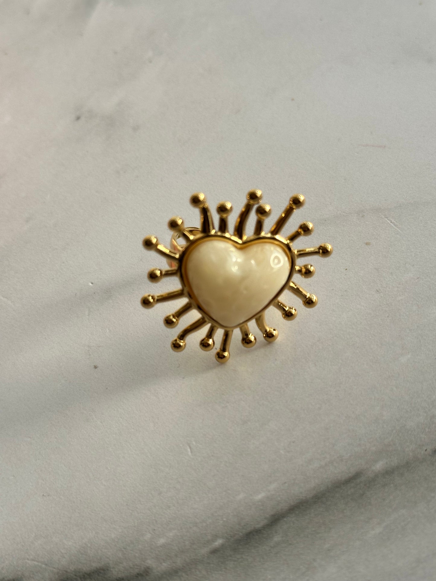 ANILLO CORAZÓN AC INOX
