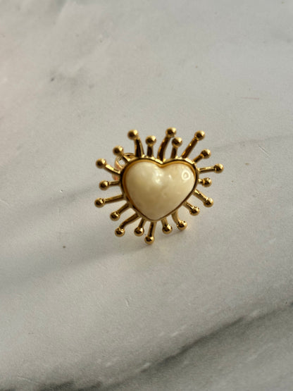 ANILLO CORAZÓN AC INOX