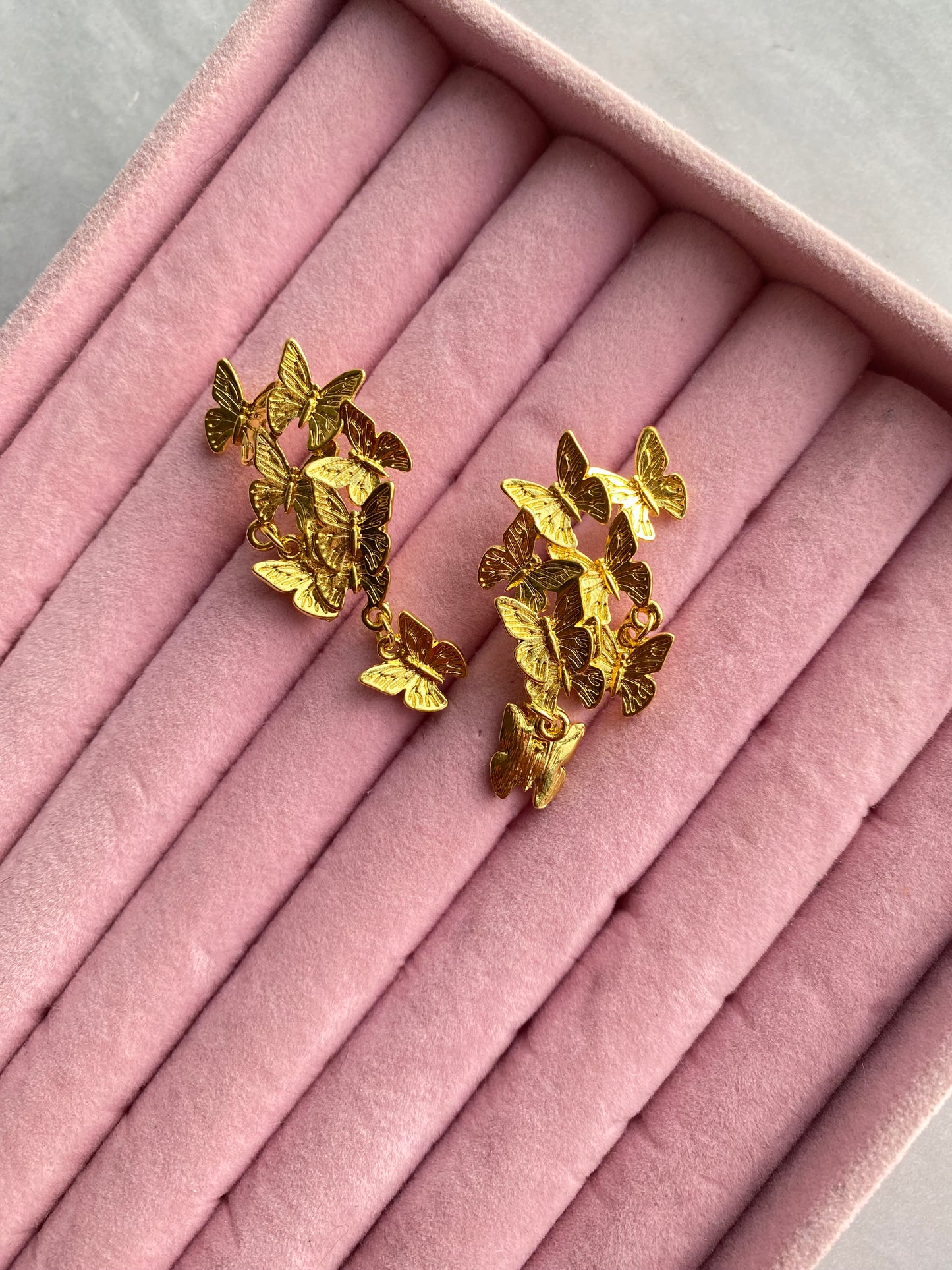 ARETES MARIPOSAS