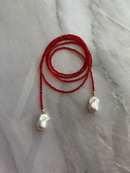 COLLAR CUENTAS EXTRA LARGO