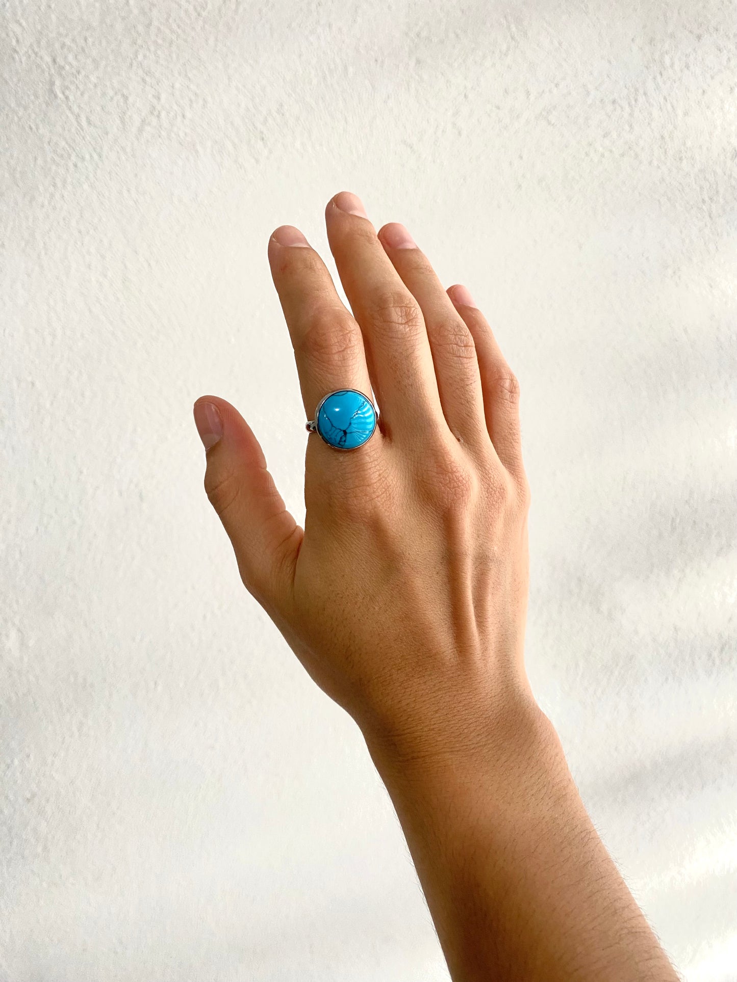 ANILLO CON PIEDRA AC INOX