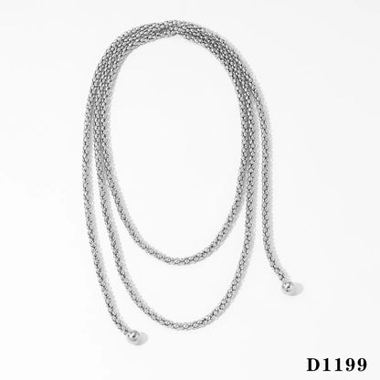 COLLAR EXTRA LARGO AC INOX