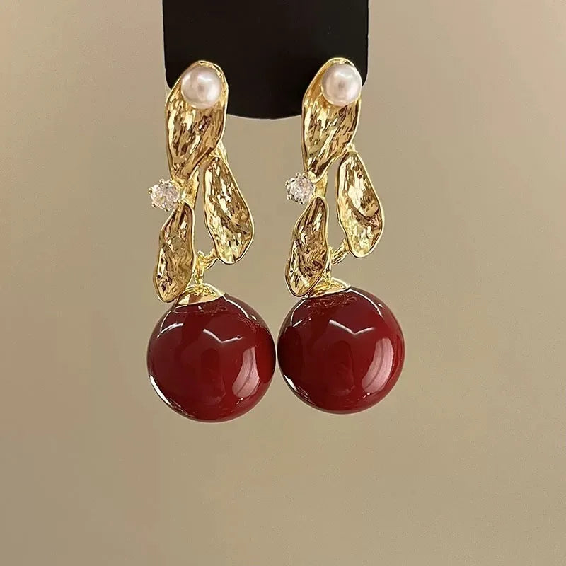 ARETES ESFERA ROJA