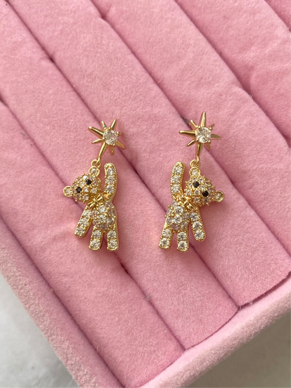 ARETES DE OSITO CON CIRCONITAS