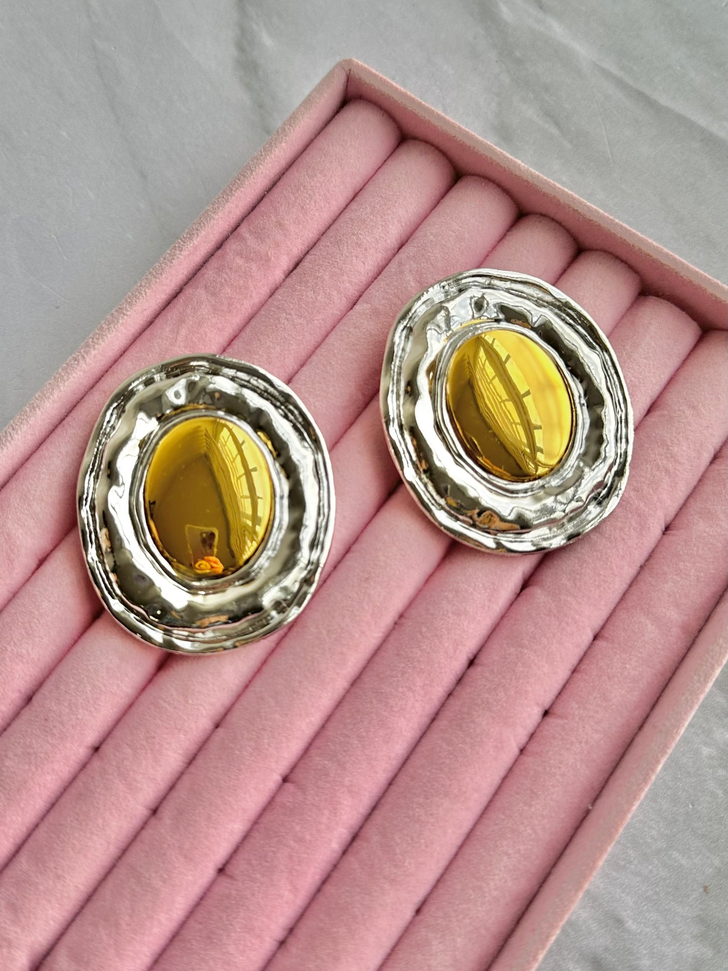 ARETES MAXI BICOLOR