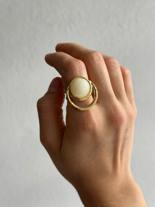 ANILLO PIEDRA AC INOX