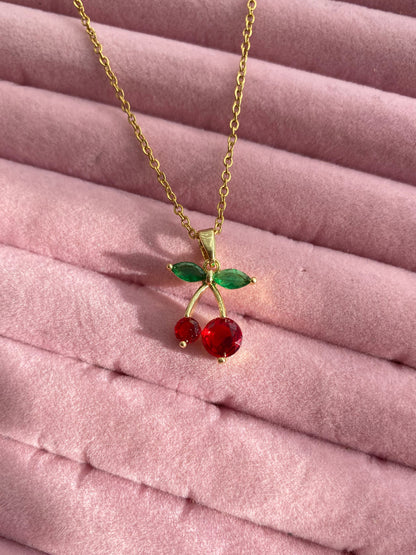 COLLAR CEREZA AC INOX