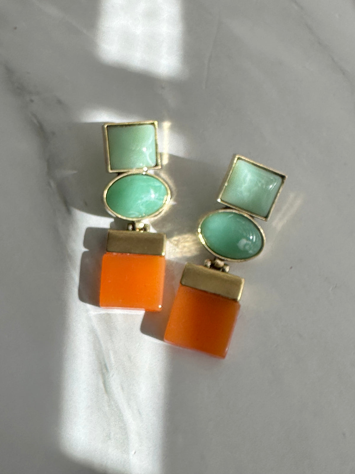 ARETES COLOR BLOCK