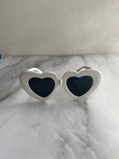 LENTES CORAZÓN BLANCO