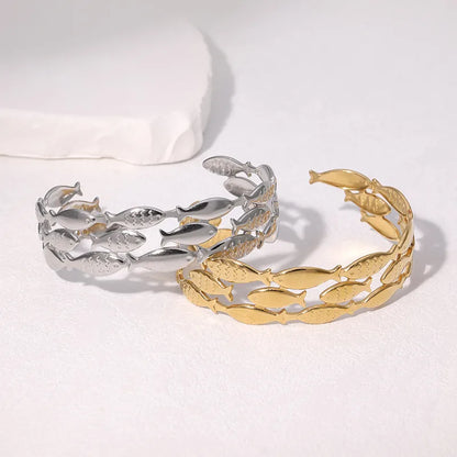 PULSERA PECES AC INOX
