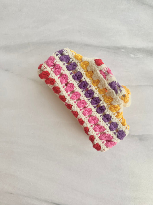 PINZA PARA CABELLO TEJIDA