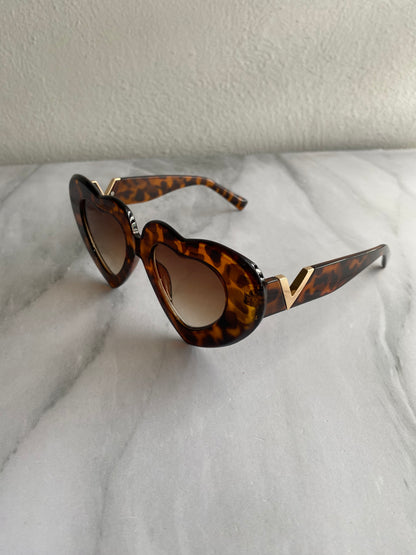LENTES CORAZÓN BLANCO
