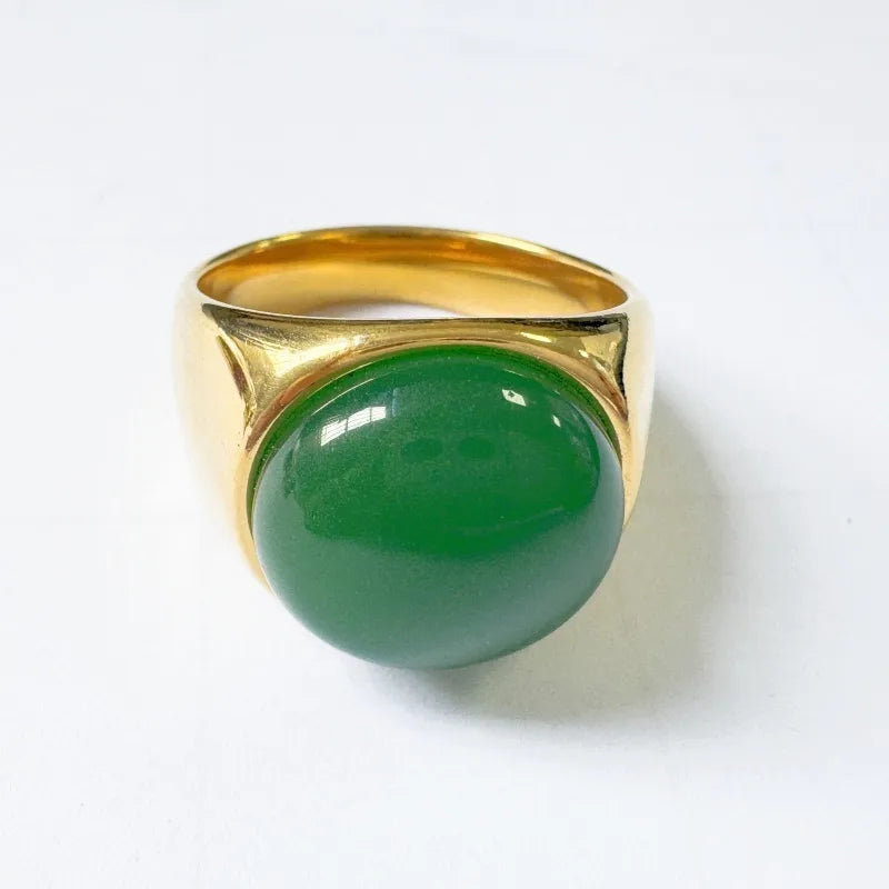 ANILLO PIEDRA CHUNKY AC INOX