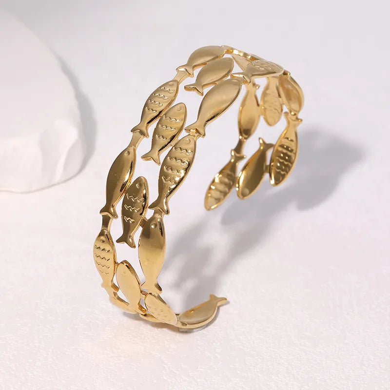 PULSERA PECES AC INOX