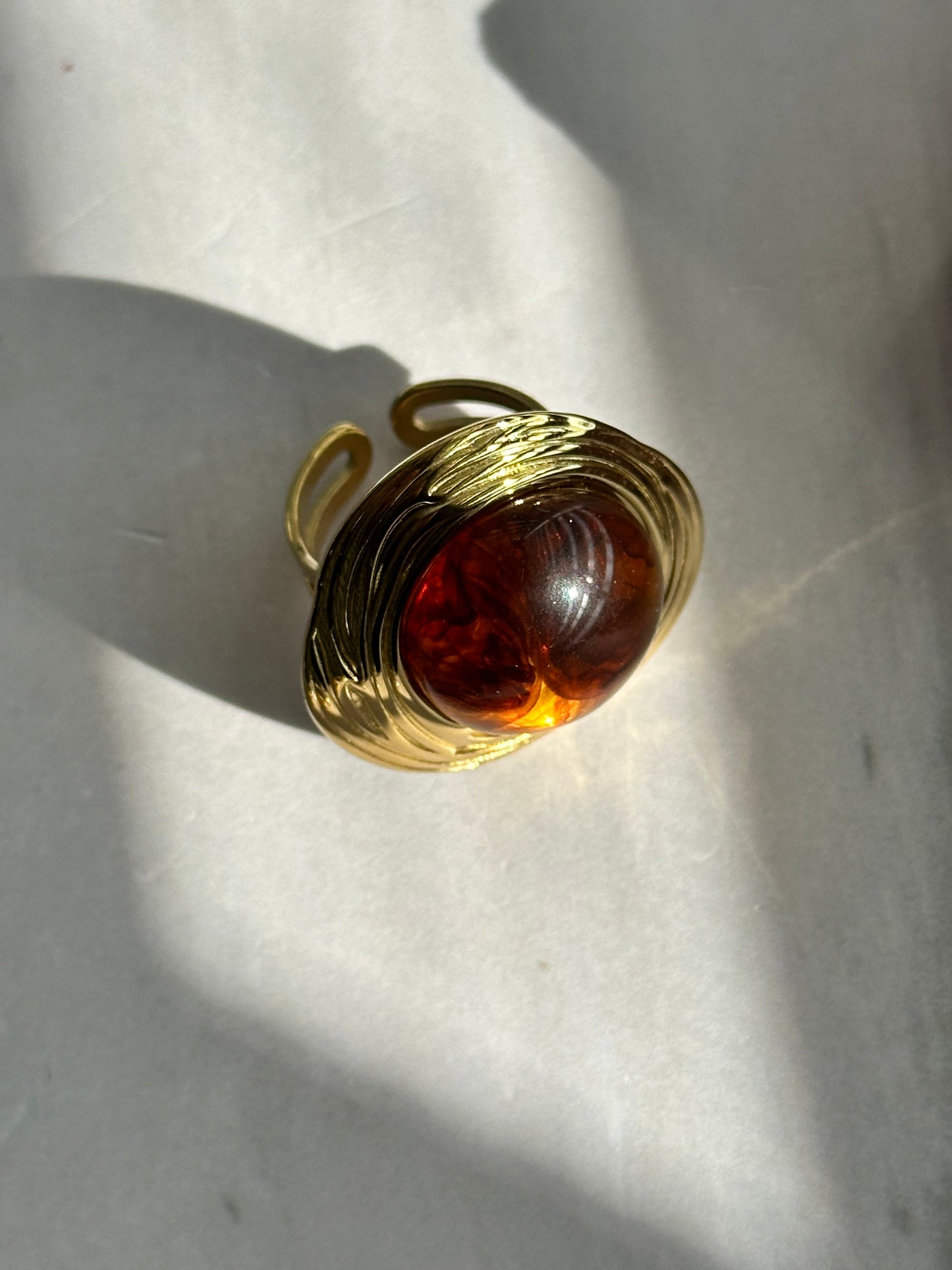 ANILLO PIEDR AC INOX