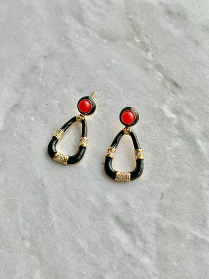 ARETES LARGOS ESTILO VINTAGE