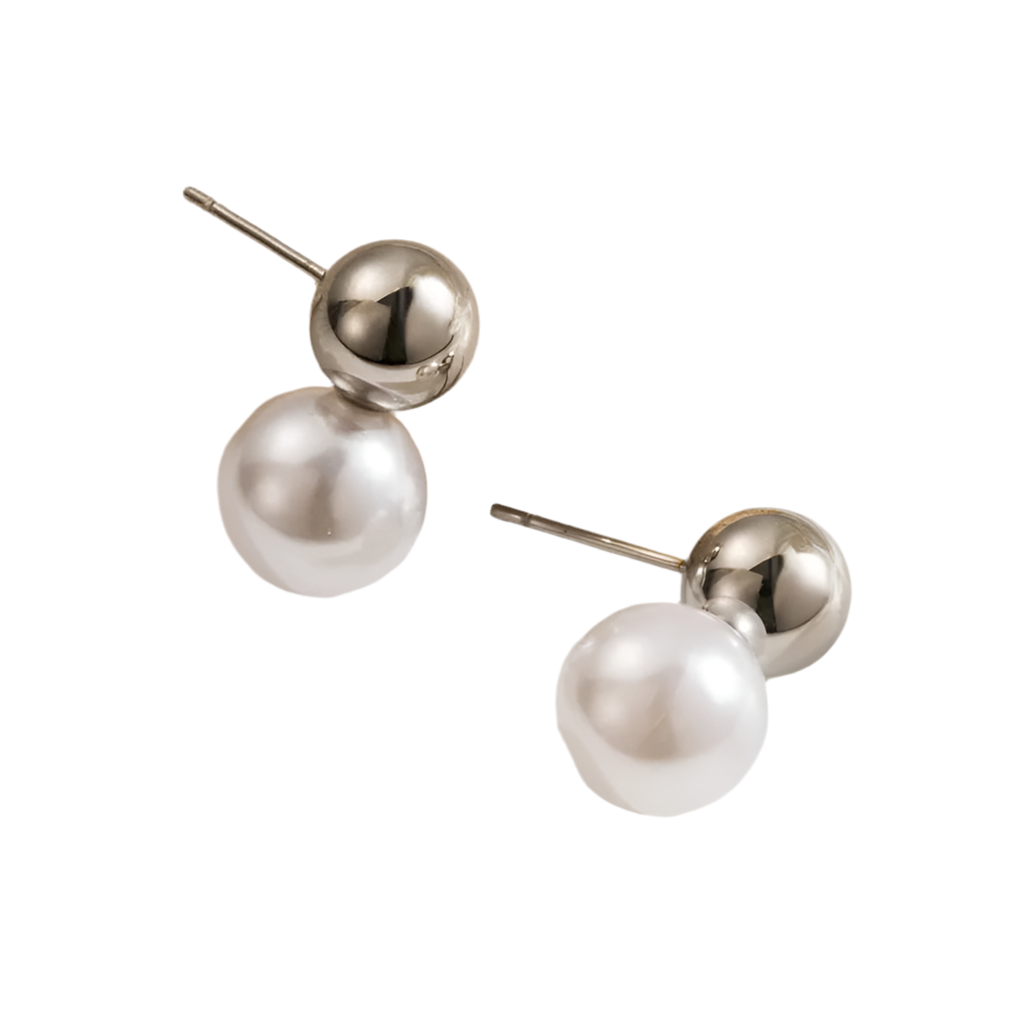 ARETES PERLA AC INOX