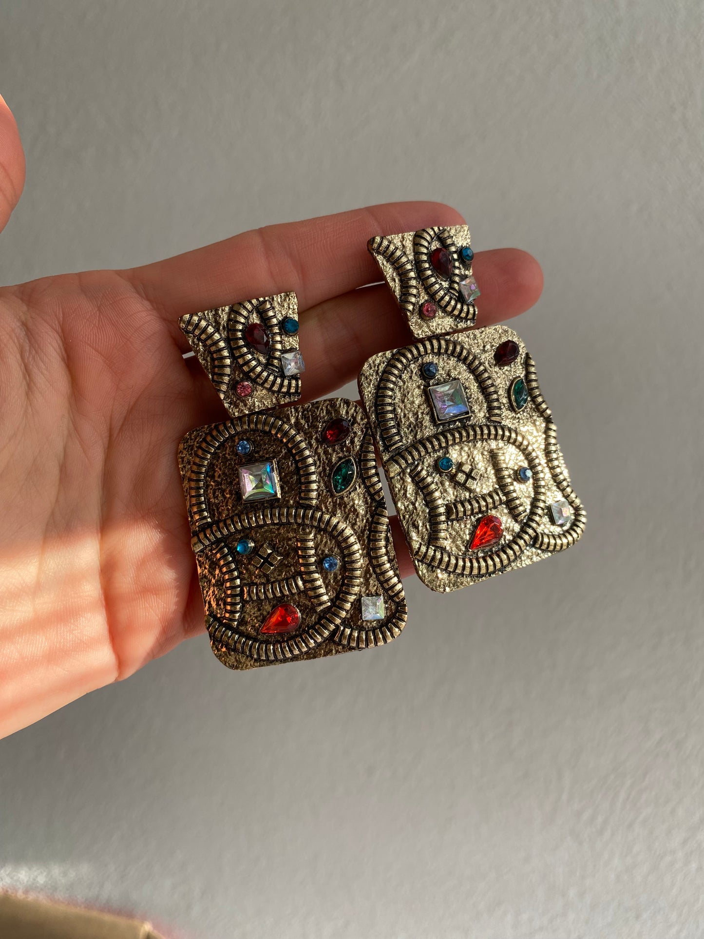 ARETES LARGOS ESTILO VINTAGE