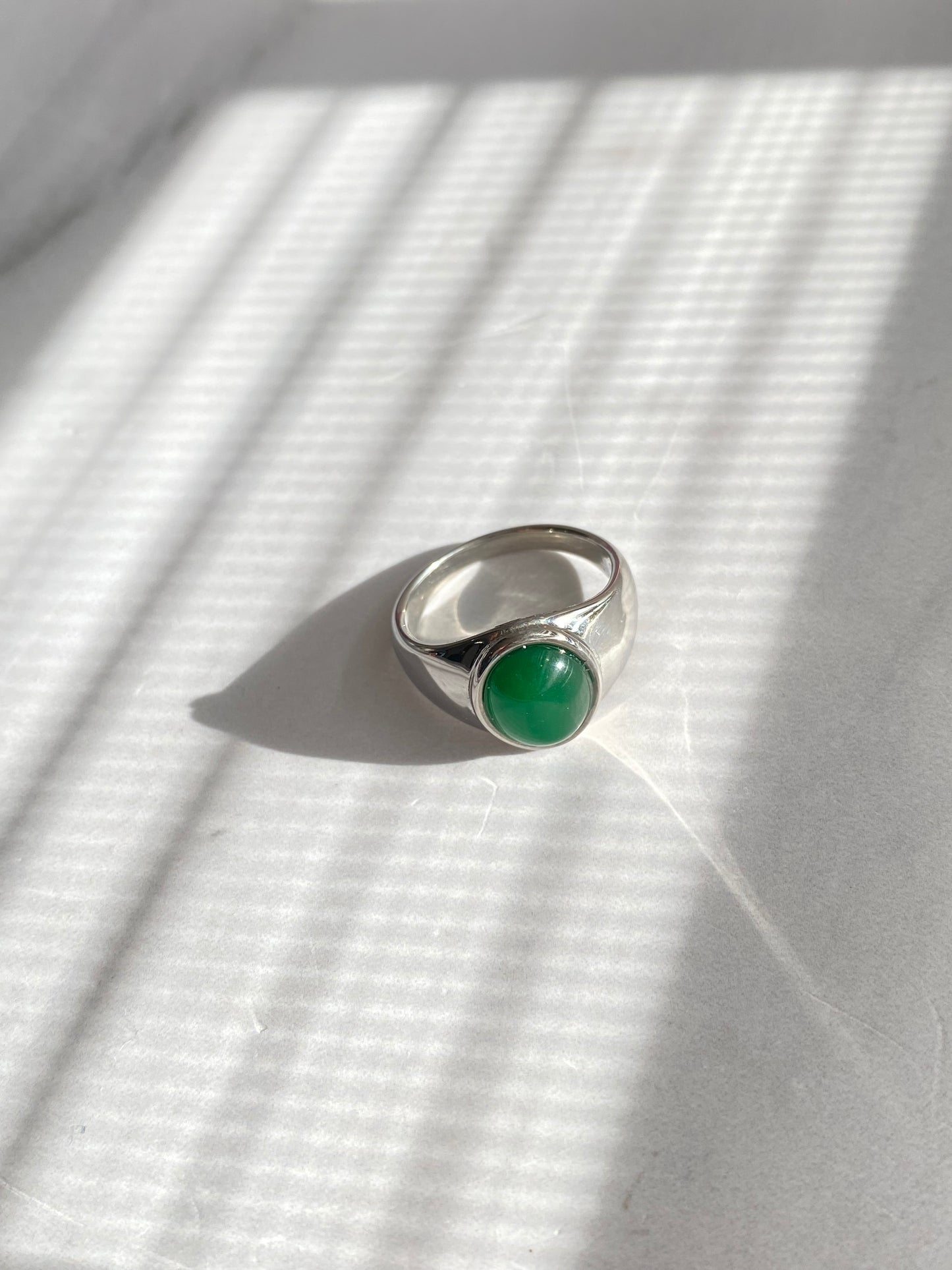 ANILLO PIEDRA AC INOX