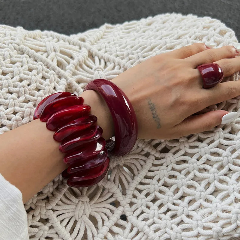 Pulsera de acrílico