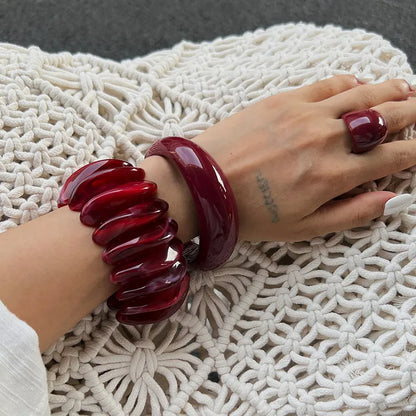 Pulsera de acrílico