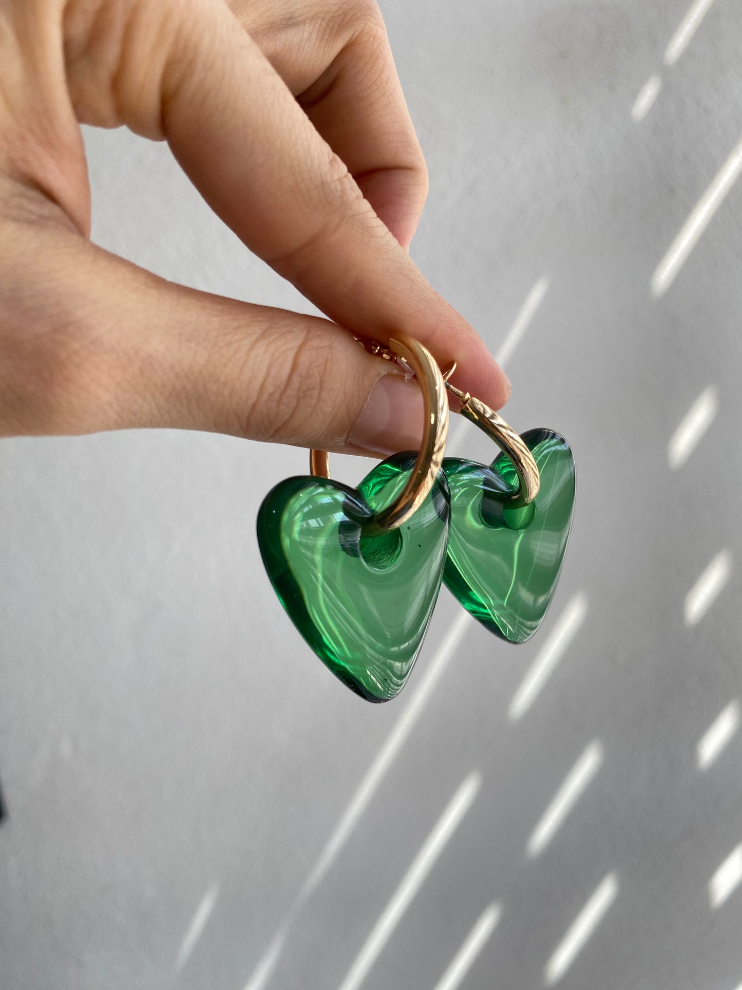HOOPS CORAZON VERDE