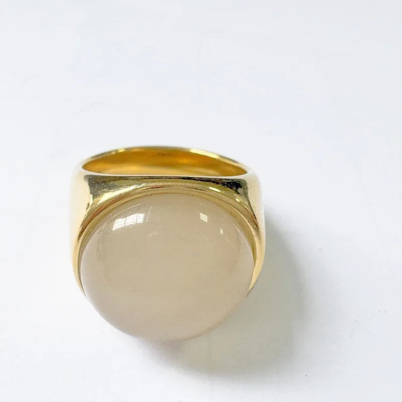 ANILLO PIEDRA CHUNKY AC INOX