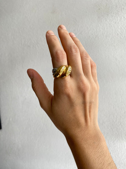 ANILLO BICOLOR AC INOX