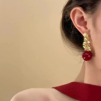 ARETES ESFERA ROJA