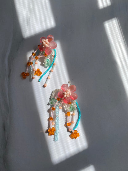 ARETES FLOR CHAQUIRA