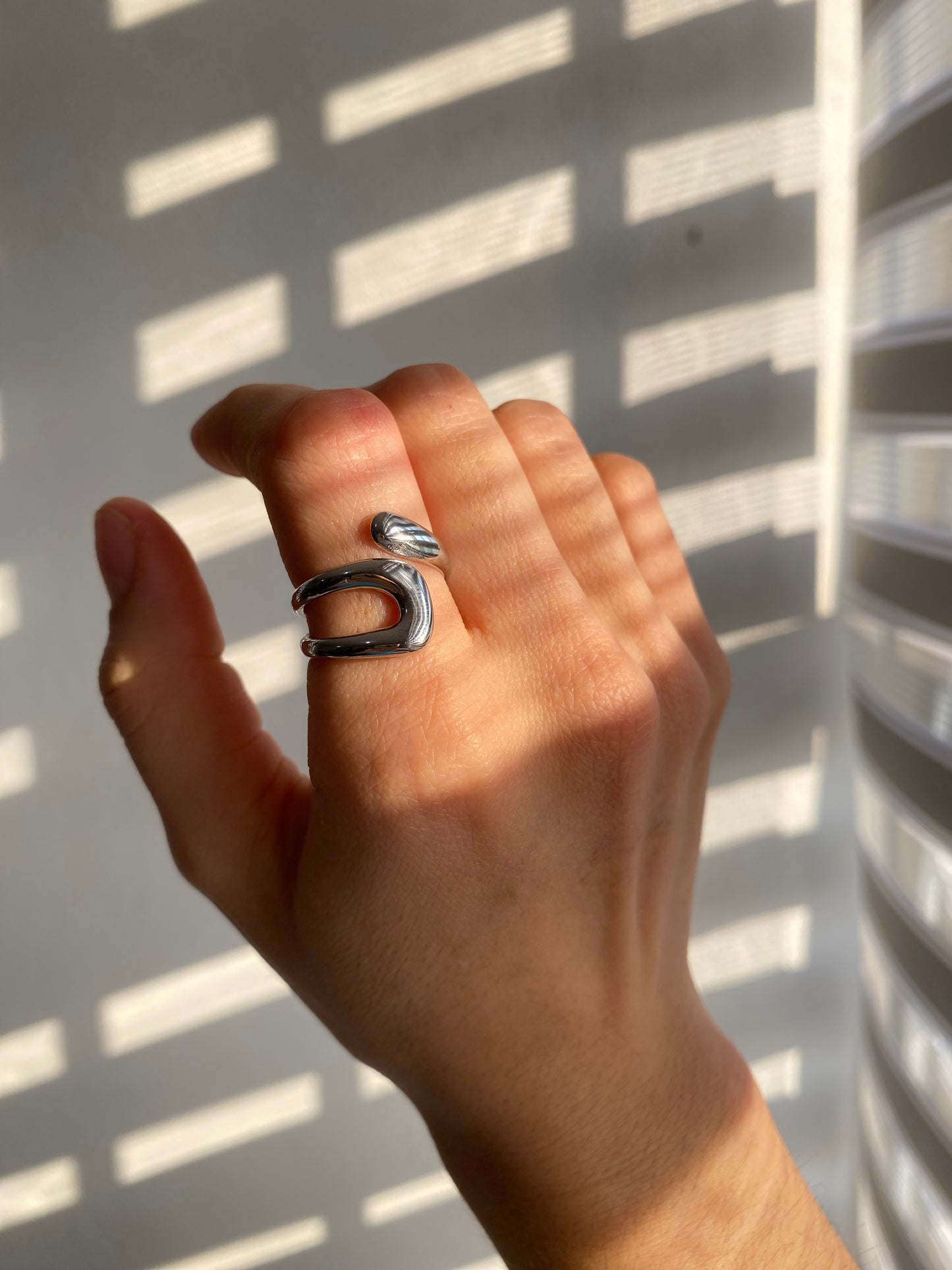 ANILLO CRUZADO AC INOX