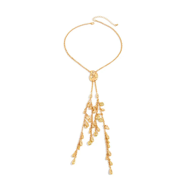 COLLAR EXTRA LARGO GOTITAS