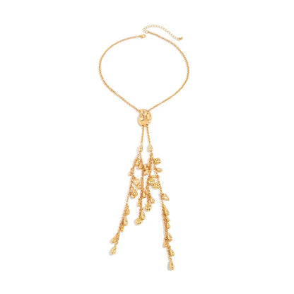 COLLAR EXTRA LARGO GOTITAS
