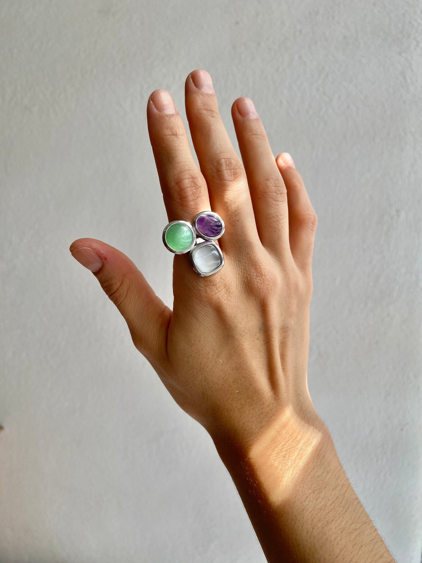 ANILLO PIEDRAS AC INOX