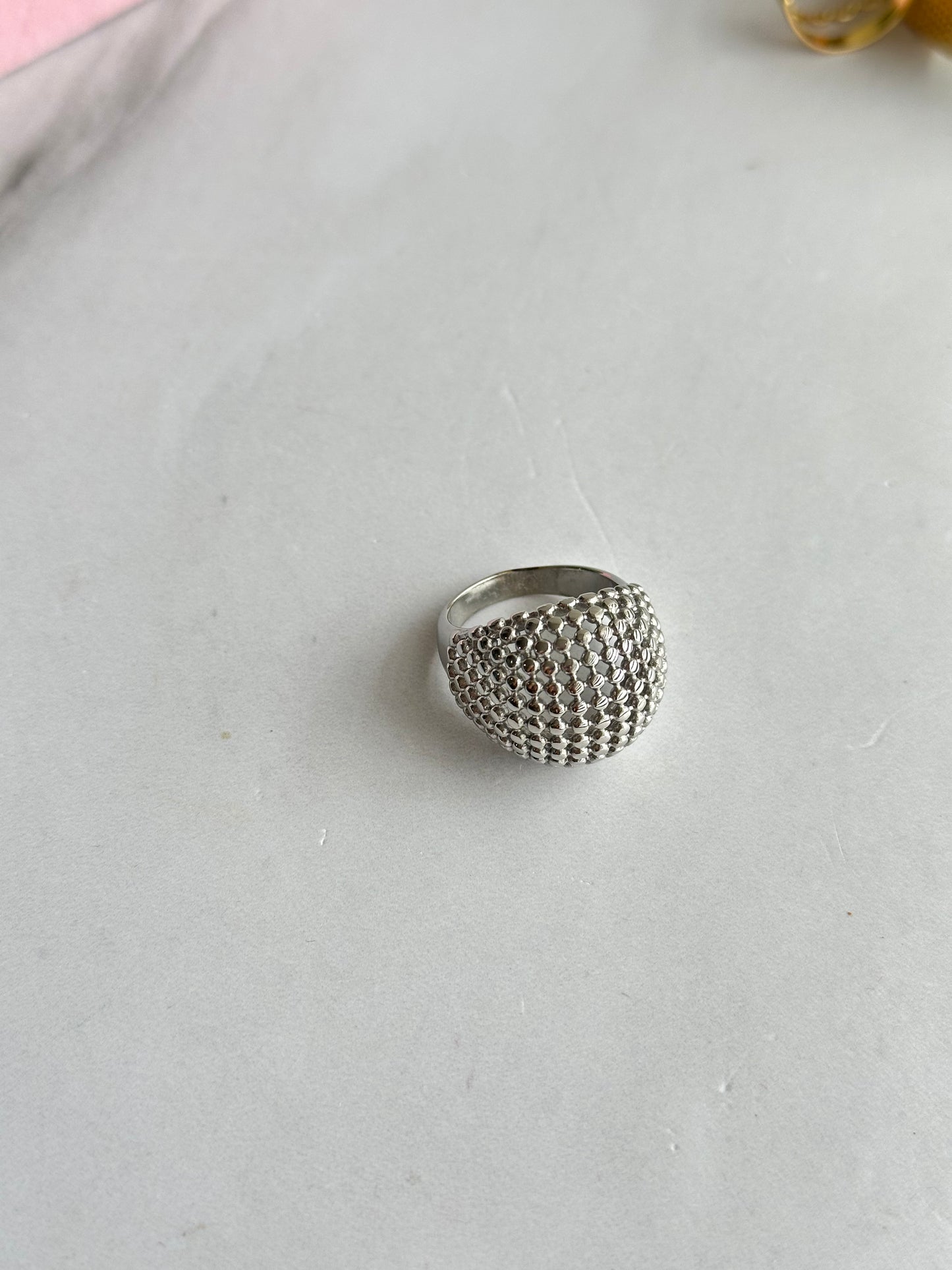 ANILLO TEXTURA AC INOX