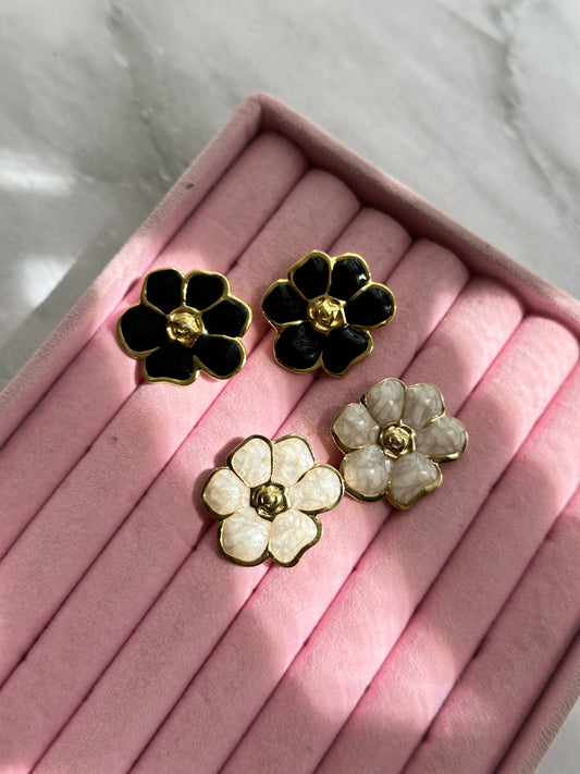 ARETES FLOR AC INOX