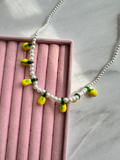 COLLAR TROPICAL LIMONES