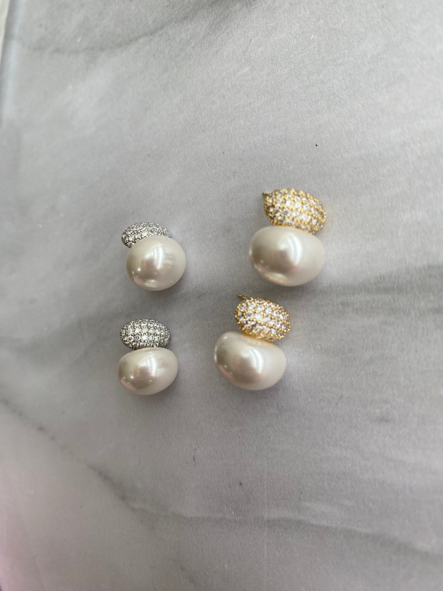 BROQUELES PERLA BRILLANTES