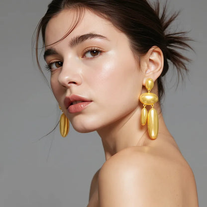 ARETES LARGOS GOTA