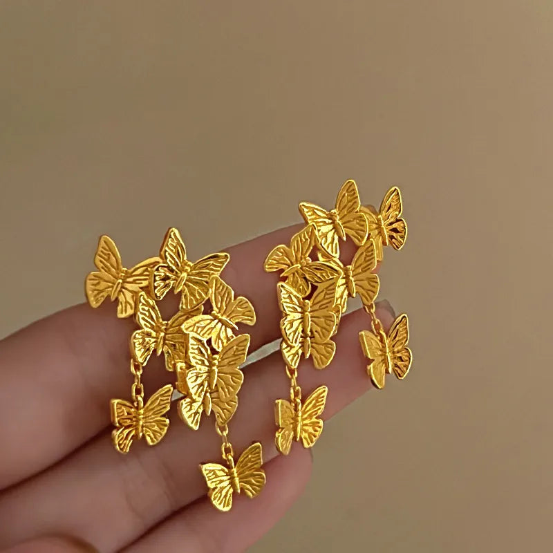 ARETES MARIPOSAS