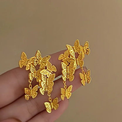 ARETES MARIPOSAS