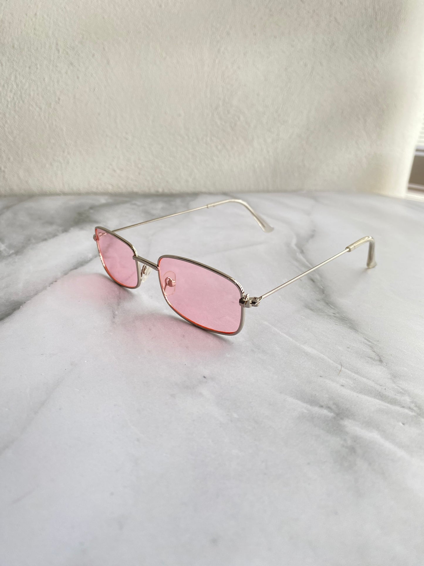 LENTES METAL MICAS ROSA