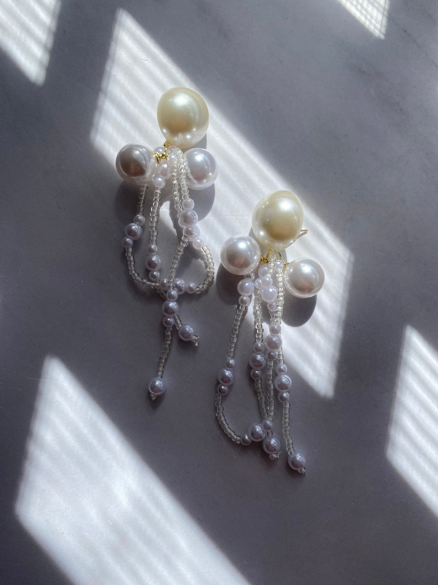 ARETES LARGOS PERLAS