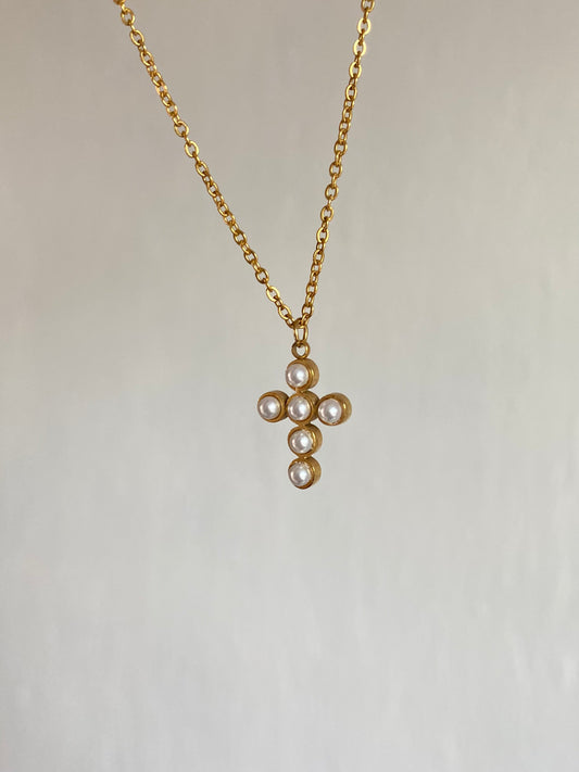 COLLAR DIJE CRUZ AC INOX